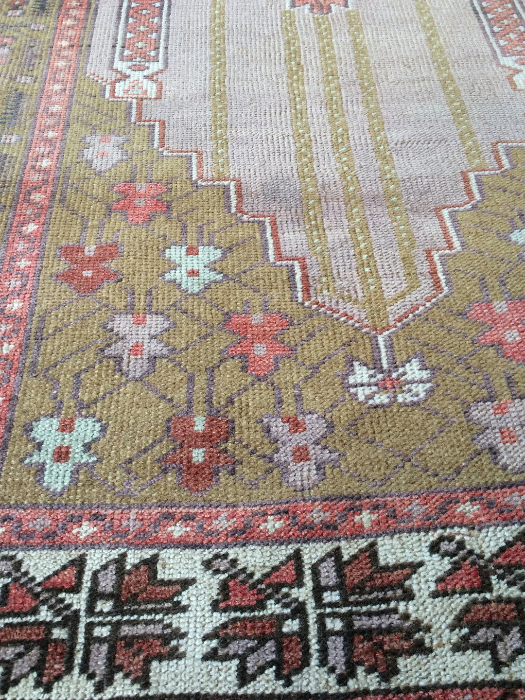 Turkish Runner Rug 3' x 6' 5" Hand-Knotted | No. WR31437