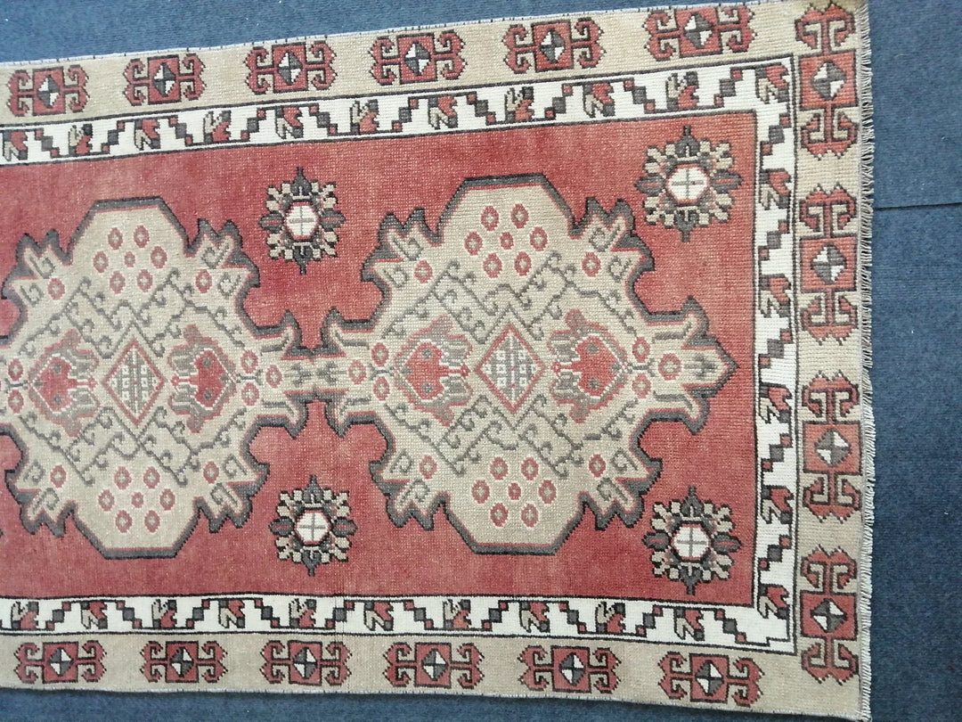Turkish Runner Rug 3' 1" x 6' 10" Hand-Knotted | No. WR32613