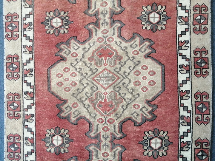 Turkish Runner Rug 3' 1" x 6' 10" Hand-Knotted | No. WR32613
