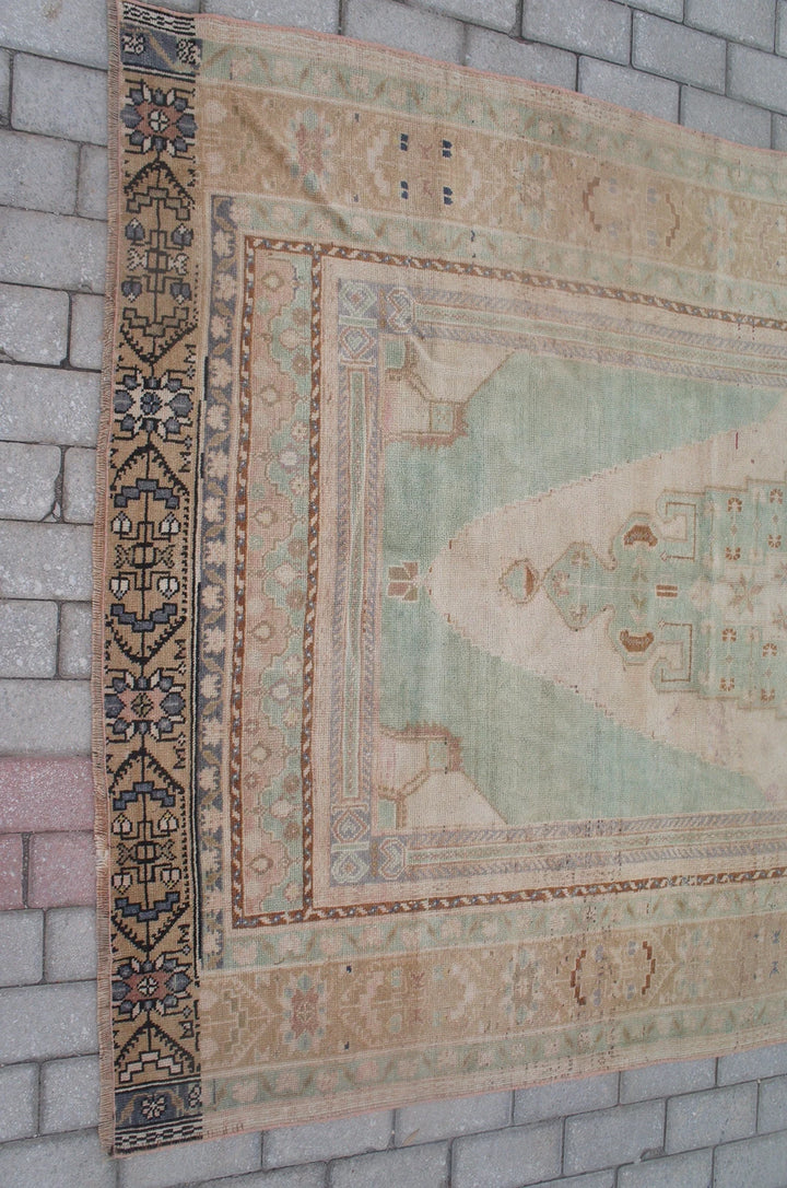 Rust Turkish Runner Rug 5' 2" x 10' Hand-Knotted | No. WR32891