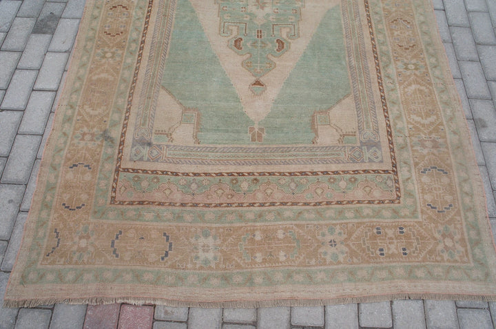 Rust Turkish Runner Rug 5' 2" x 10' Hand-Knotted | No. WR32891