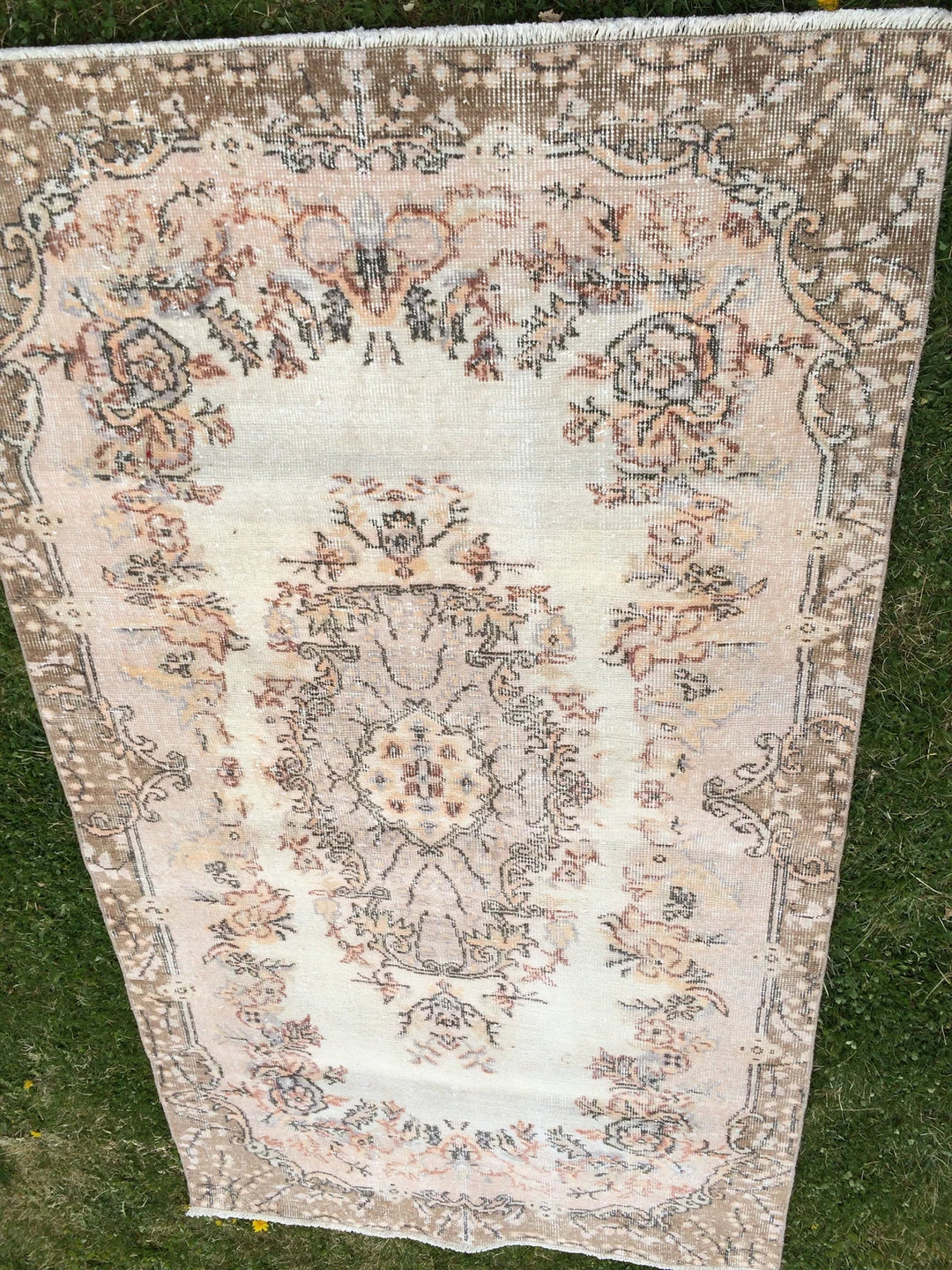 Turkish Oushak Rug 2'7" x 9'10" Hand-Knotted | No. WR33940