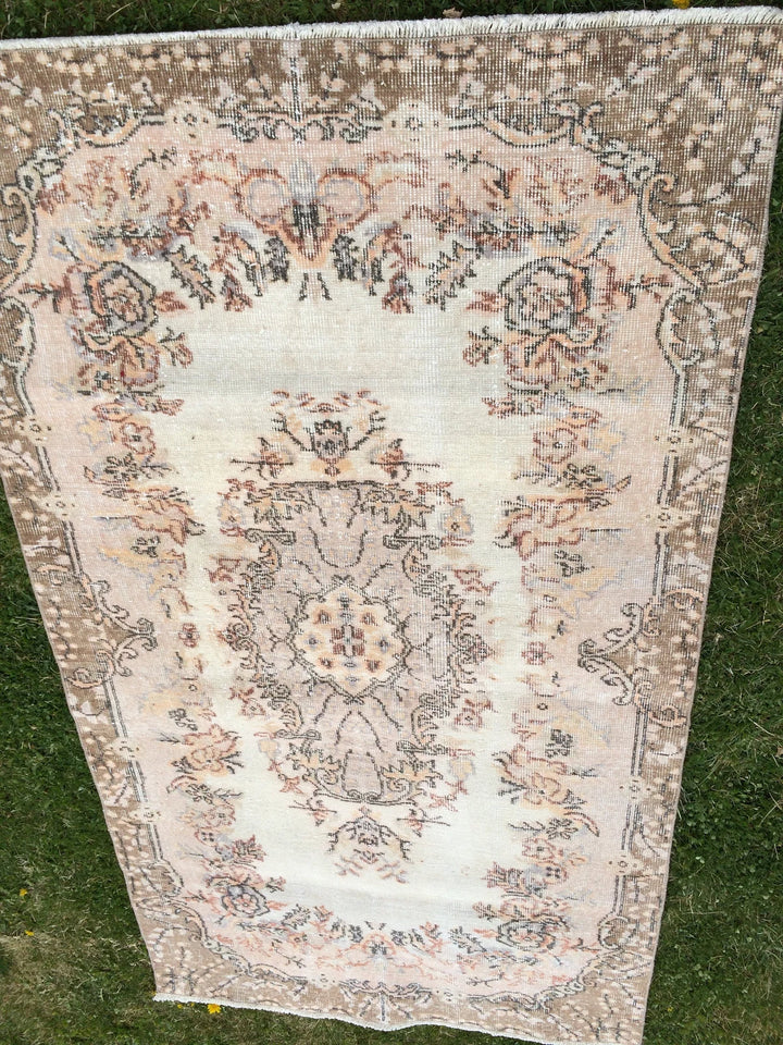 Turkish Oushak Rug 2'7" x 9'10" Hand-Knotted | No. WR33940