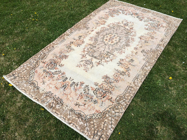 Turkish Oushak Rug 2'7" x 9'10" Hand-Knotted | No. WR33940
