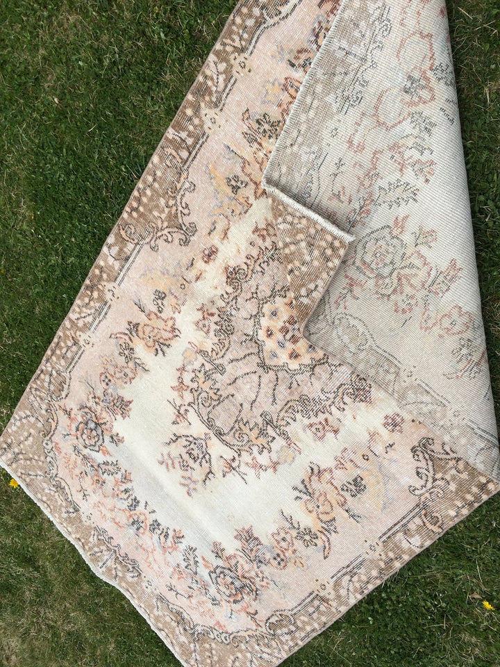 Turkish Oushak Rug 2'7" x 9'10" Hand-Knotted | No. WR33940