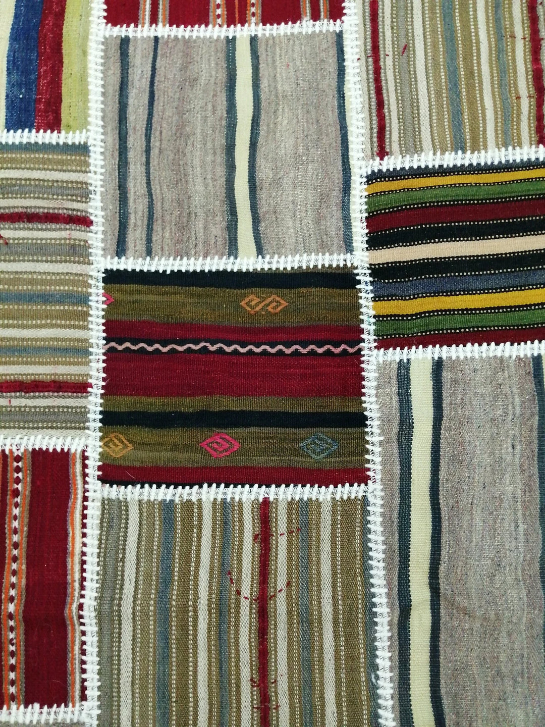 Rust Turkish Runner Rug 5' 1" x 7' 5" Hand-Knotted | No. WR34348