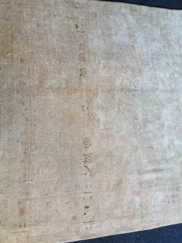 Rust Turkish Runner Rug 4' 4" x 7' 6" Hand-Knotted | No. WR36842