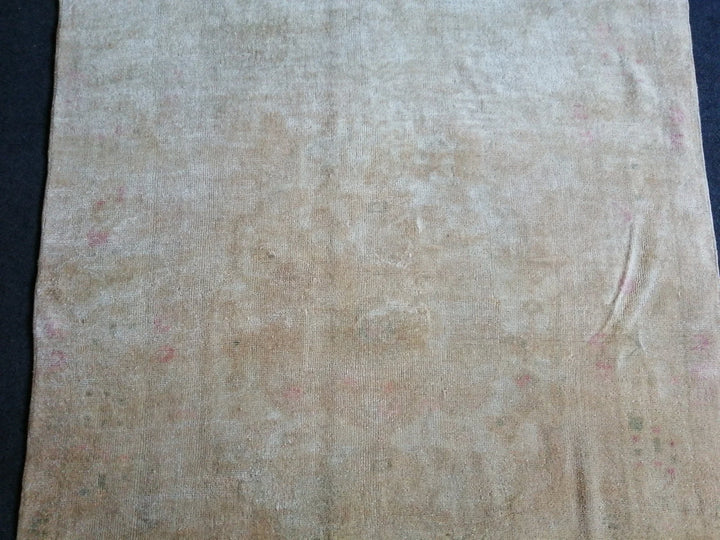 Rust Turkish Runner Rug 4' 4" x 7' 6" Hand-Knotted | No. WR36842
