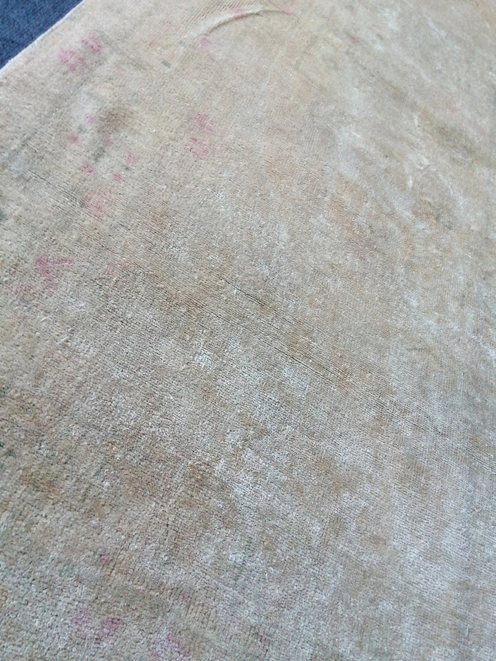Rust Turkish Runner Rug 4' 4" x 7' 6" Hand-Knotted | No. WR36842