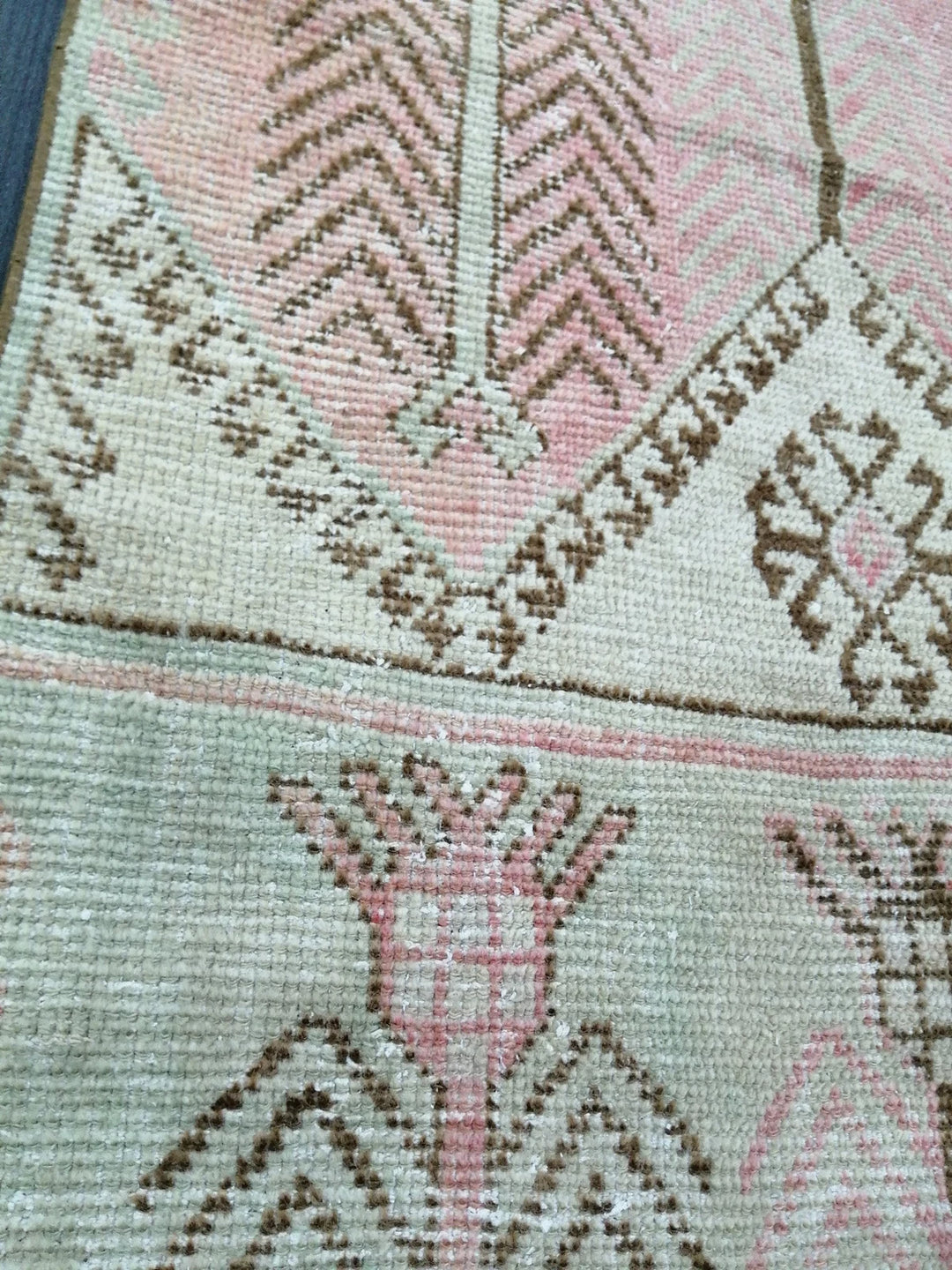 Green Turkish Runner Rug 3' x 11' 4" Hand-Knotted | No. WR36874