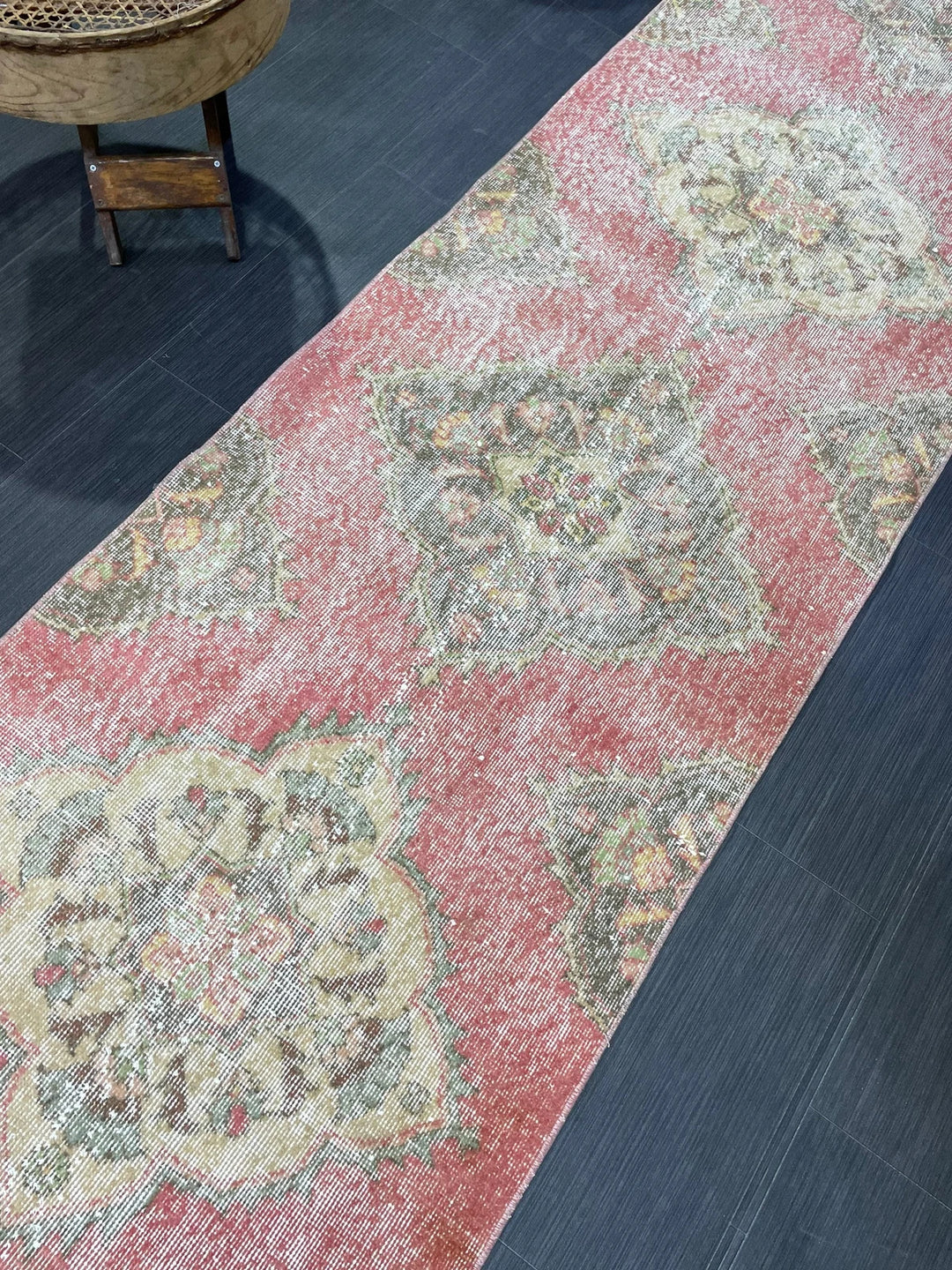 Turkish Runner Rug 2' 8" x 12' 7" Hand-Knotted | No. WR38424
