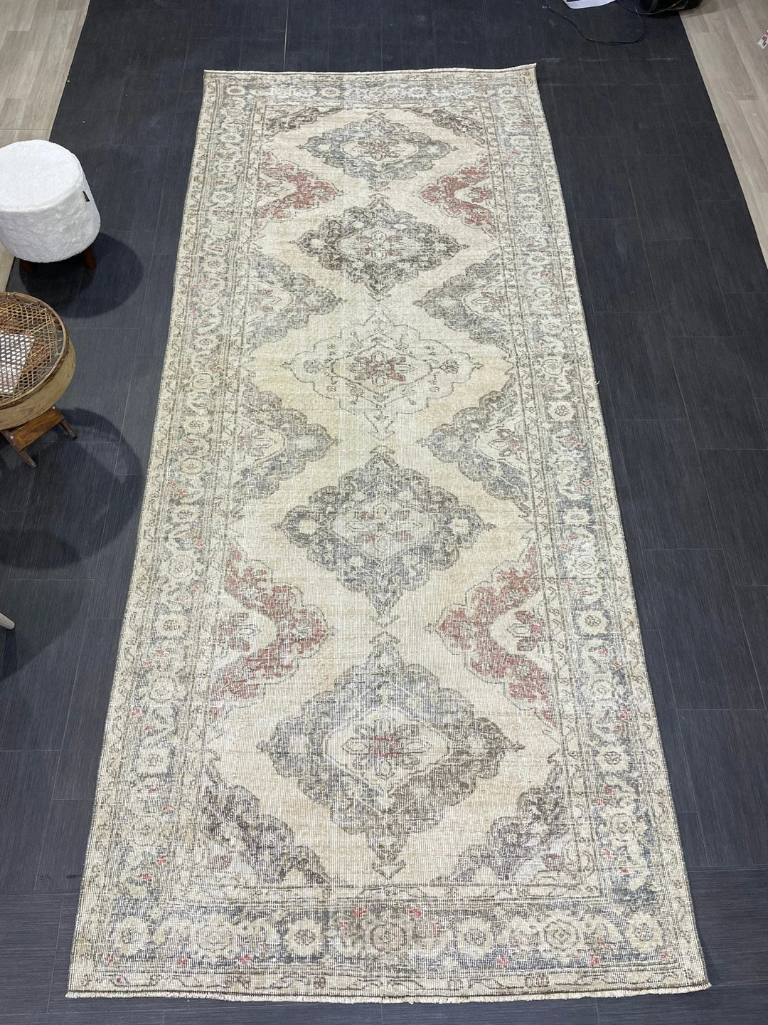 Muted Runner Rug 5' x 11' 9" - No. WR38902