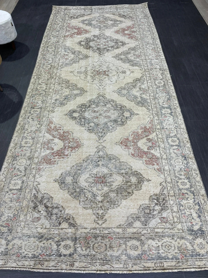Muted Runner Rug 5' x 11' 9" - No. WR38902