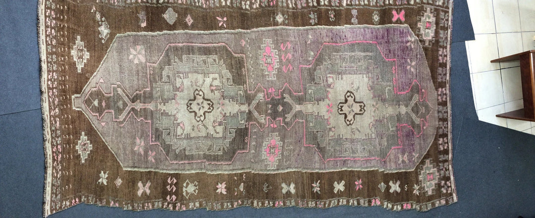 Turkish Runner Rug 5' x 12' Hand-Knotted | No. WR39407