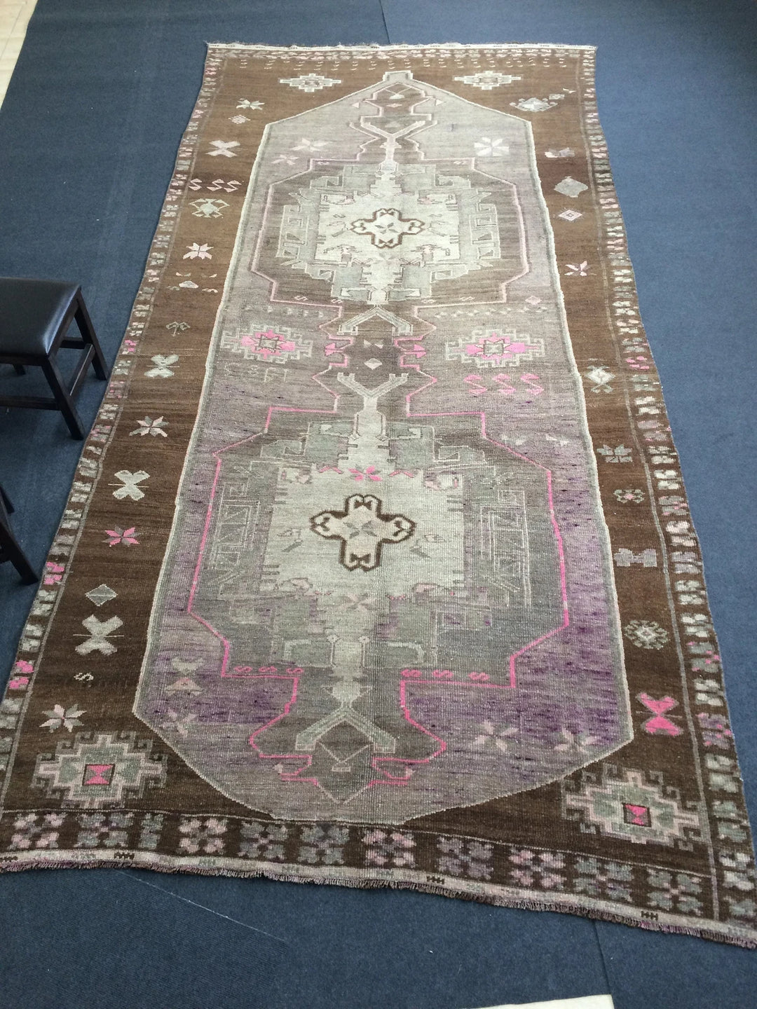 Turkish Runner Rug 5' x 12' Hand-Knotted | No. WR39407