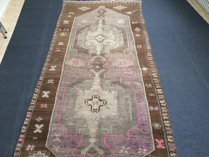 Turkish Runner Rug 5' x 12' Hand-Knotted | No. WR39407