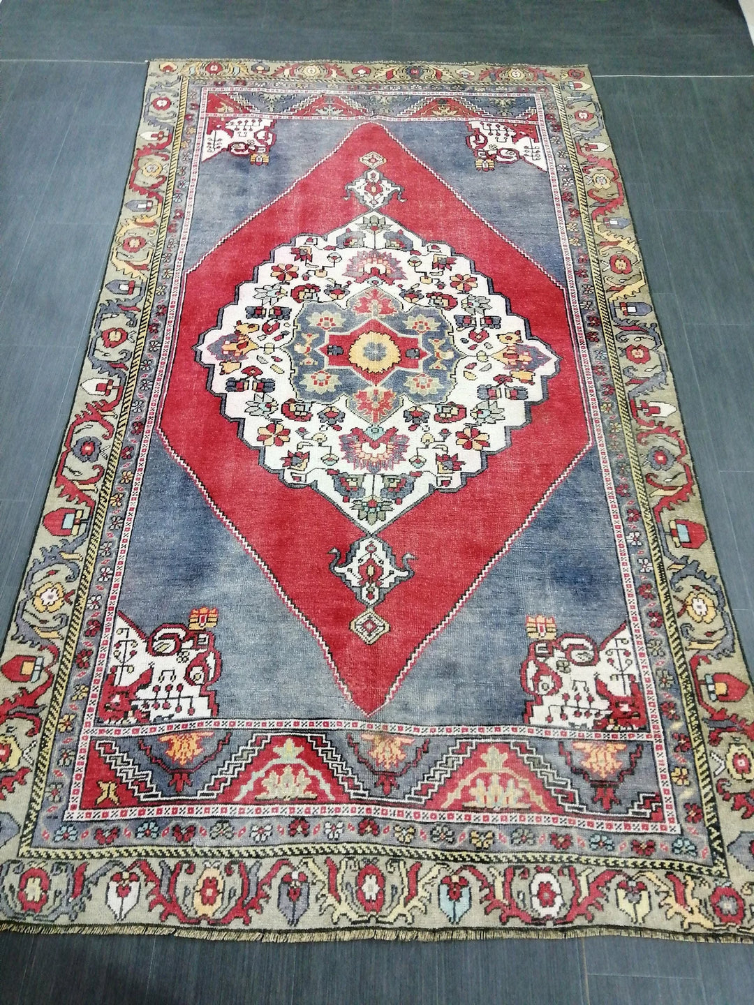 Turkish Runner Rug 5' 3" x 9' 2" Hand-Knotted | No. WR39873