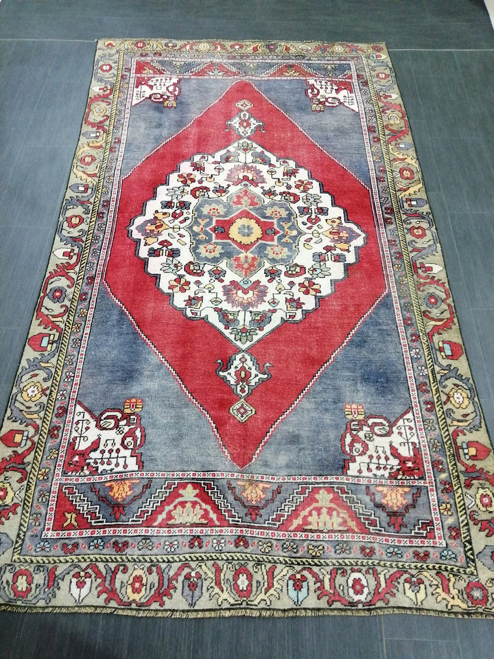 Turkish Runner Rug 5' 3" x 9' 2" Hand-Knotted | No. WR39873