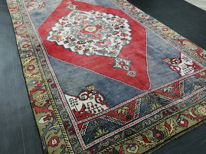 Turkish Runner Rug 5' 3" x 9' 2" Hand-Knotted | No. WR39873