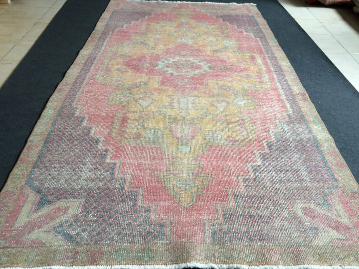 Turkish Oushak Rug 2'6" x 10' Hand-Knotted | No. WR40104