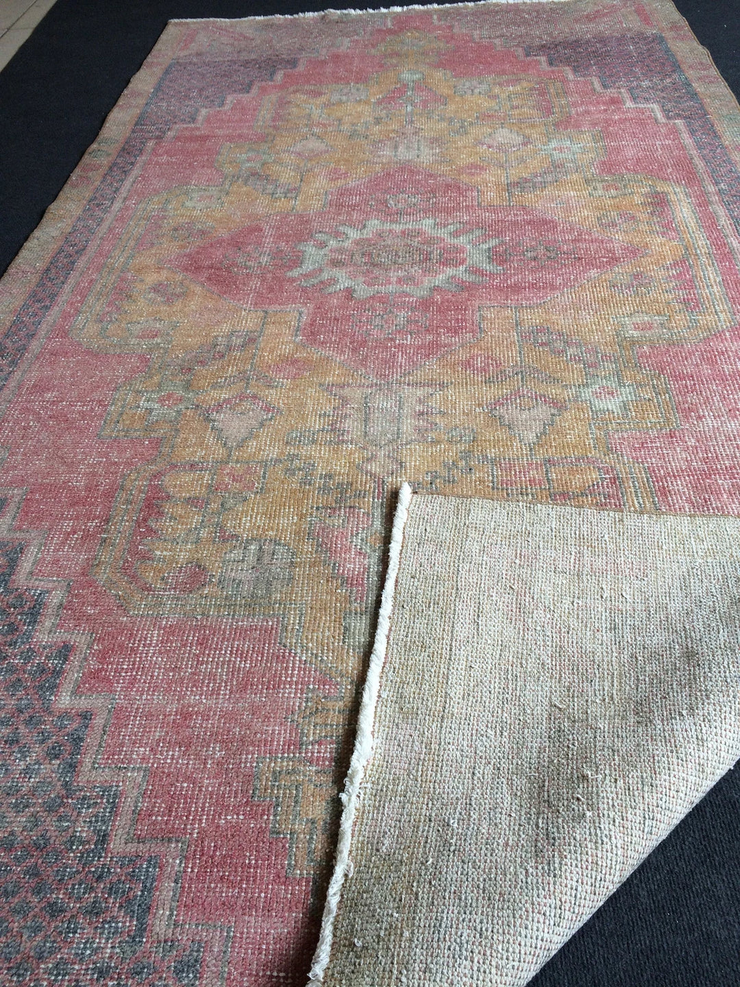 Turkish Oushak Rug 2'6" x 10' Hand-Knotted | No. WR40104