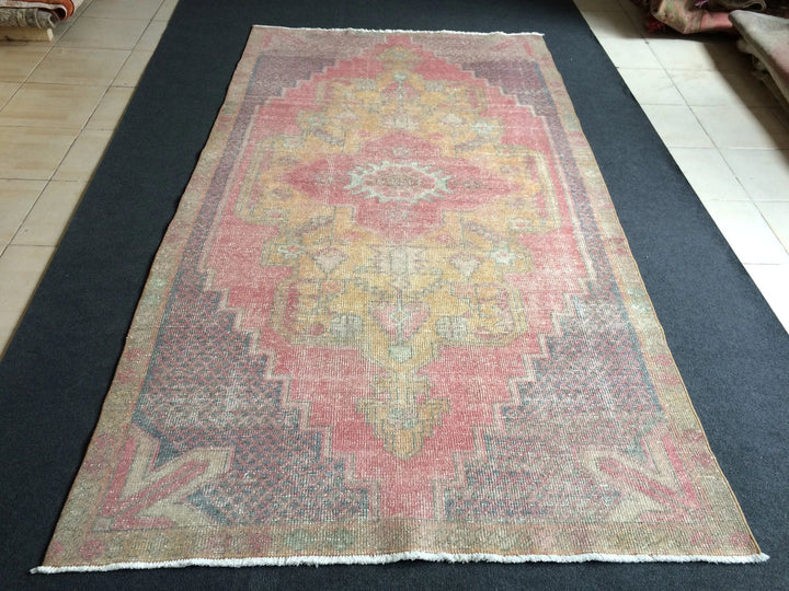 Turkish Oushak Rug 2'6" x 10' Hand-Knotted | No. WR40104