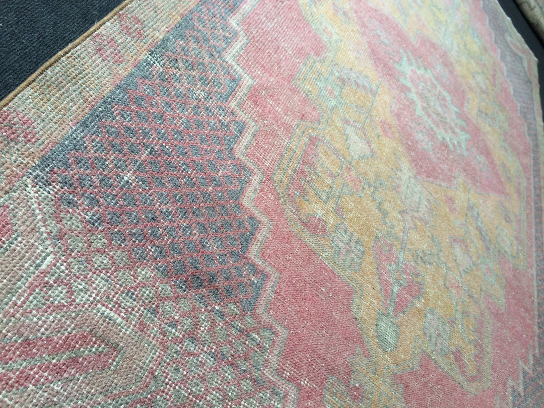 Turkish Oushak Rug 2'6" x 10' Hand-Knotted | No. WR40104