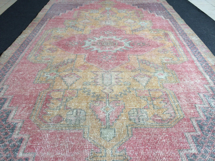 Turkish Oushak Rug 2'6" x 10' Hand-Knotted | No. WR40104