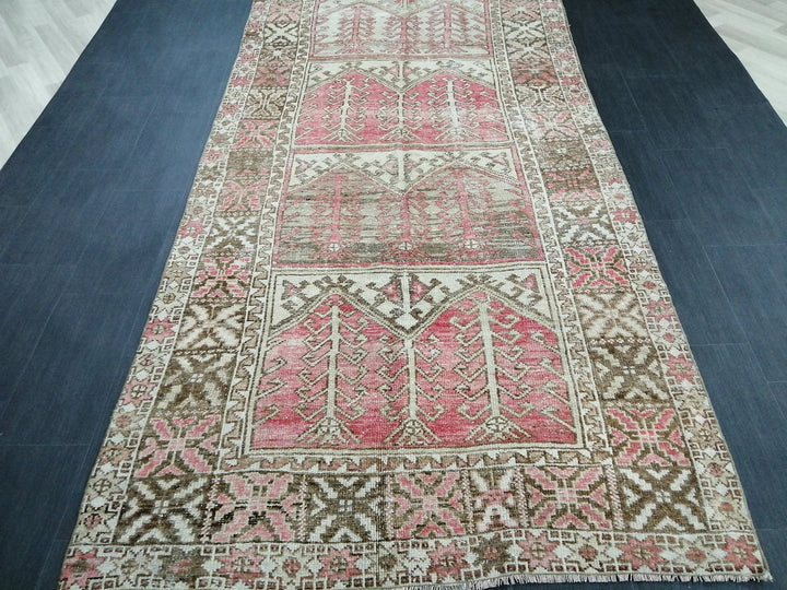 Turkish Runner Rug 5' x 10' 3" Hand-Knotted | No. WR40311