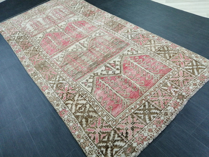 Turkish Runner Rug 5' x 10' 3" Hand-Knotted | No. WR40311