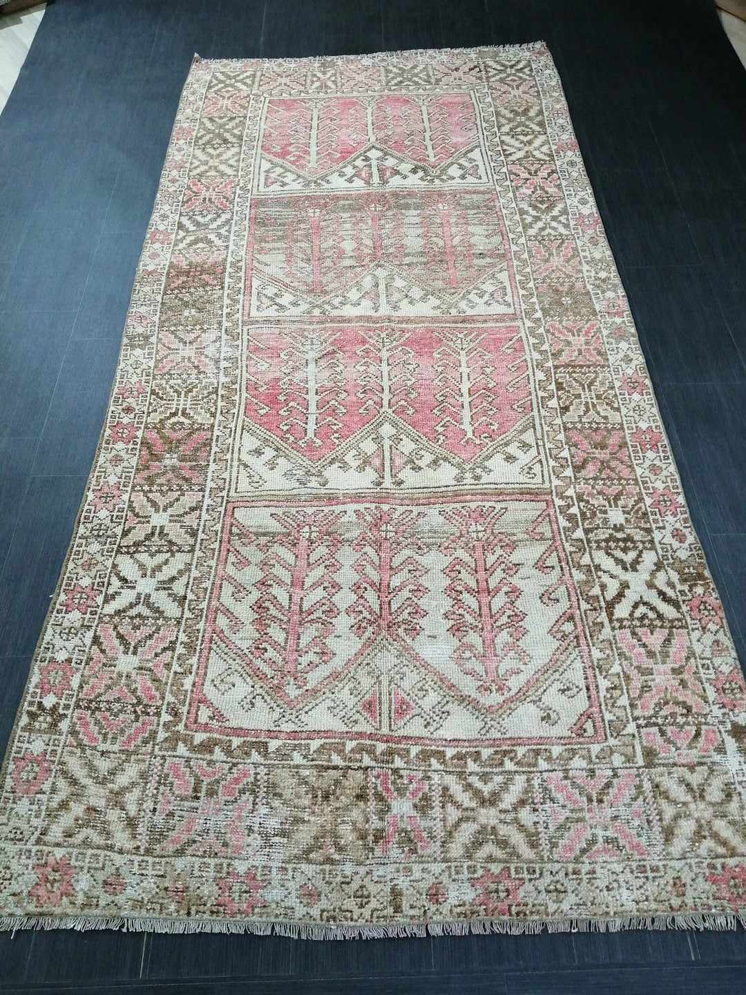 Turkish Runner Rug 5' x 10' 3" Hand-Knotted | No. WR40311