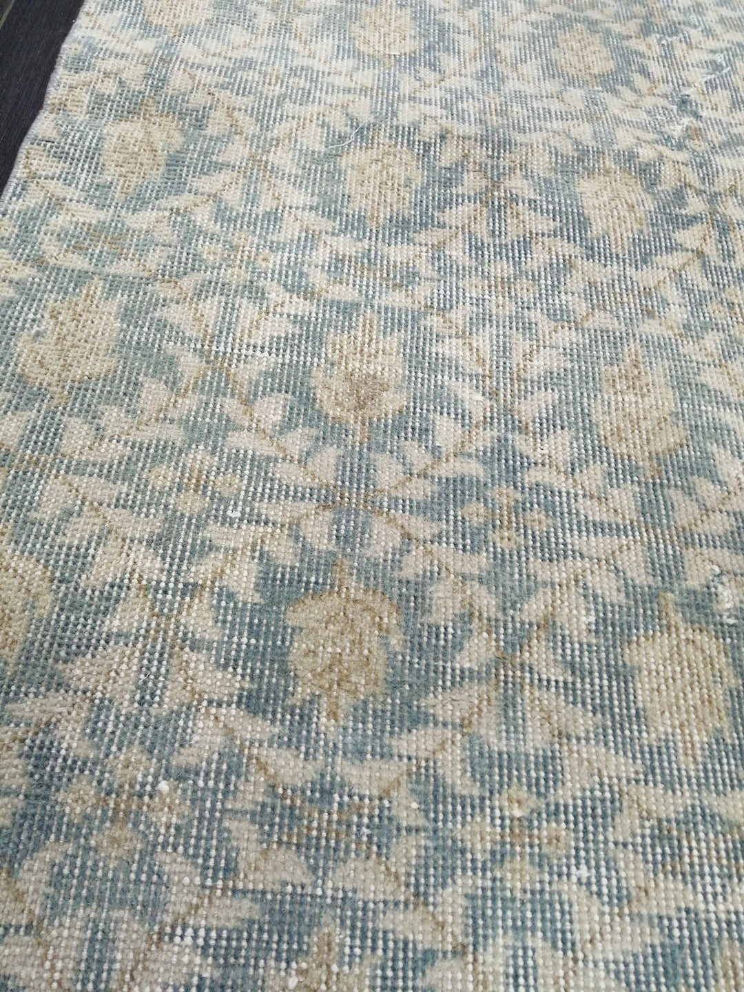 Tan Turkish Runner Rug 2' 1" x 10' 4" Hand-Knotted | No. WR40359