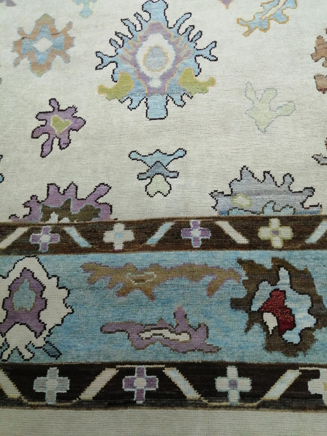 Muted Runner Rug 9' 5" x 11' 10" - No. WR40608