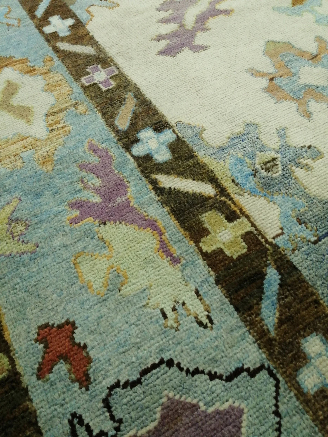 Muted Runner Rug 9' 5" x 11' 10" - No. WR40608