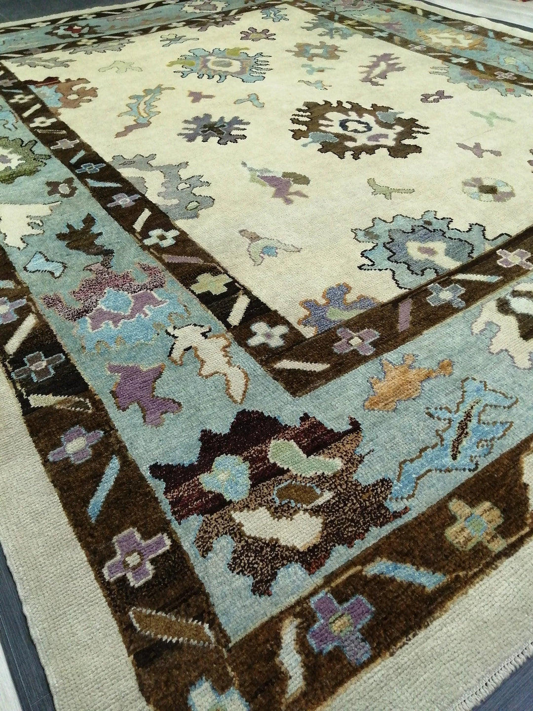 Muted Runner Rug 9' 5" x 11' 10" - No. WR40608