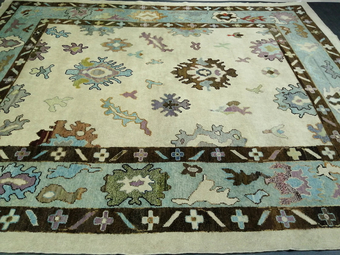 Muted Runner Rug 9' 5" x 11' 10" - No. WR40608