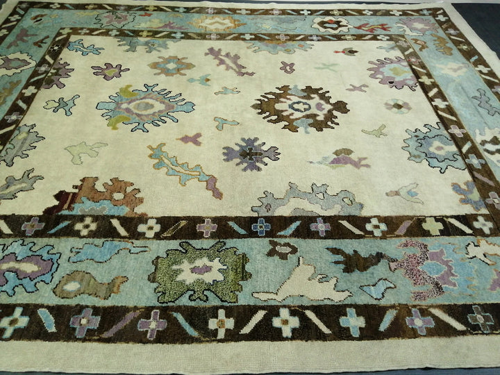 Muted Runner Rug 9' 5" x 11' 10" - No. WR40608