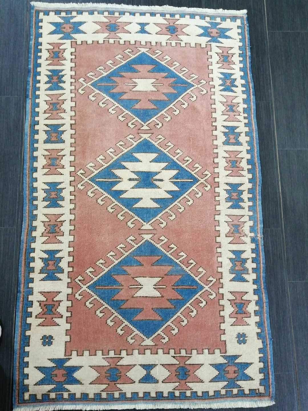 Turkish Runner Rug 2' 11" x 4' 9" Hand-Knotted | No. WR41069