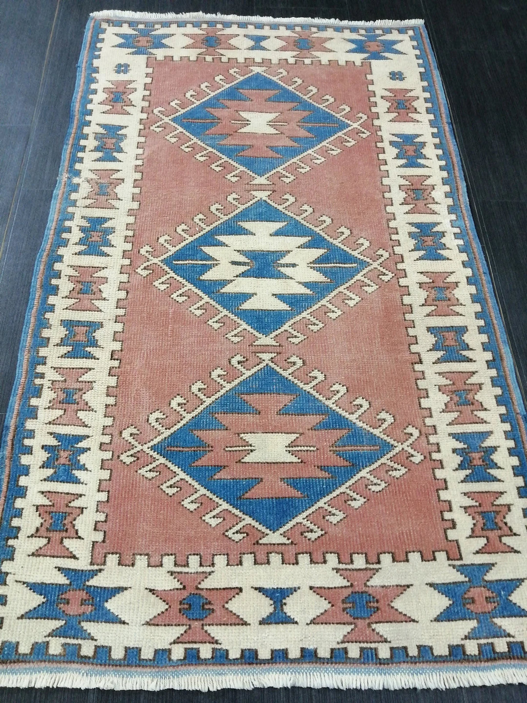 Turkish Runner Rug 2' 11" x 4' 9" Hand-Knotted | No. WR41069