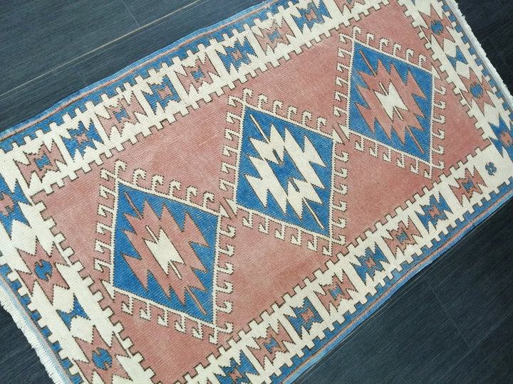 Turkish Runner Rug 2' 11" x 4' 9" Hand-Knotted | No. WR41069