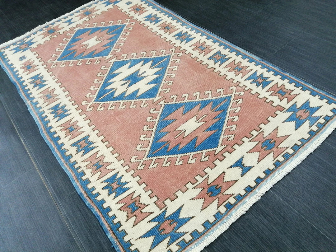 Turkish Runner Rug 2' 11" x 4' 9" Hand-Knotted | No. WR41069