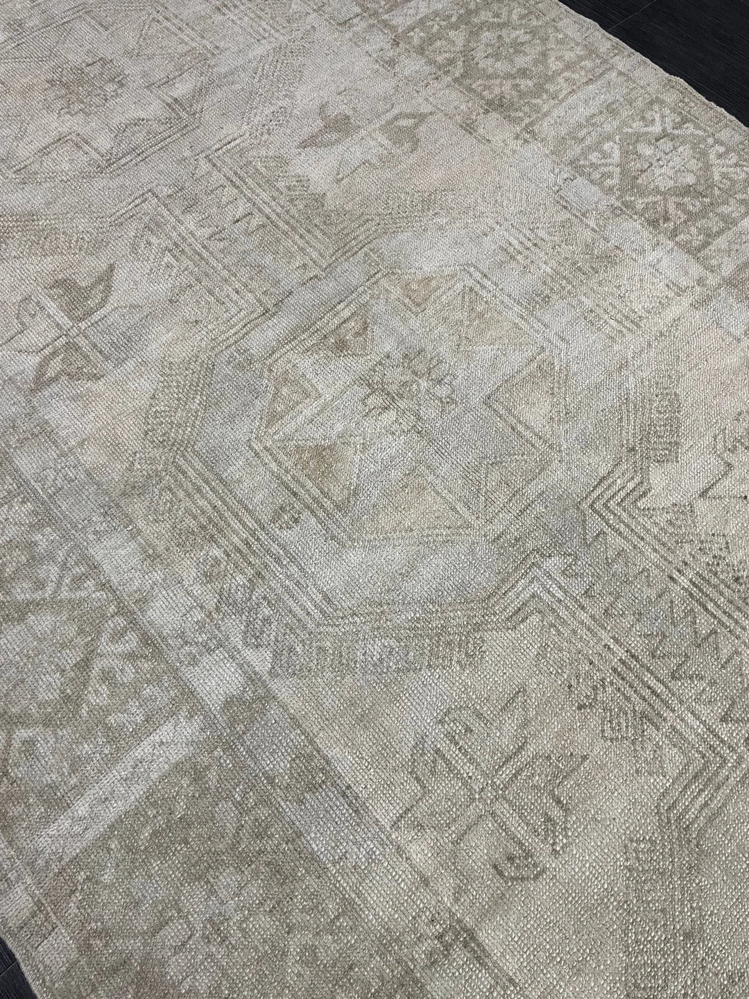Rust Turkish Runner Rug 4' 6" x 10' 9" Hand-Knotted | No. WR42014