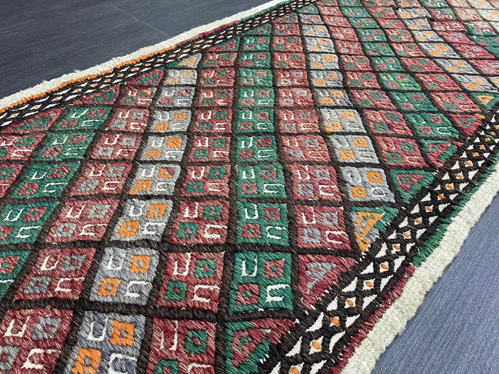 Turkish Runner Rug 1' 10" x 8' 1" Hand-Knotted | No. WR42825