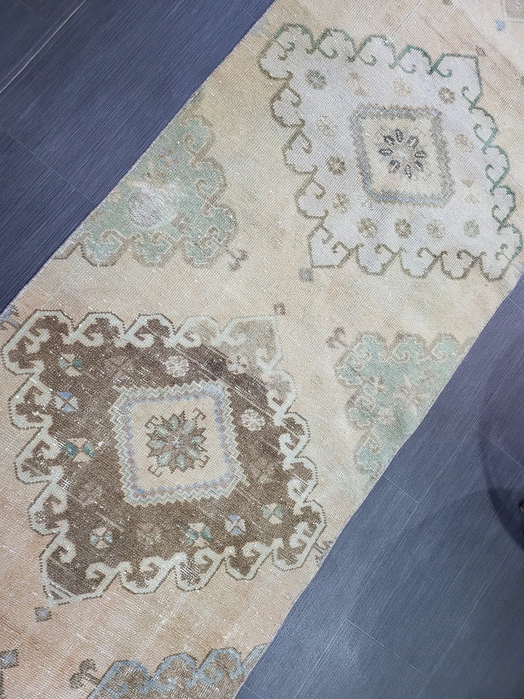 Rust Turkish Runner Rug 2' 7" x 12' 10" Hand-Knotted | No. WR43556