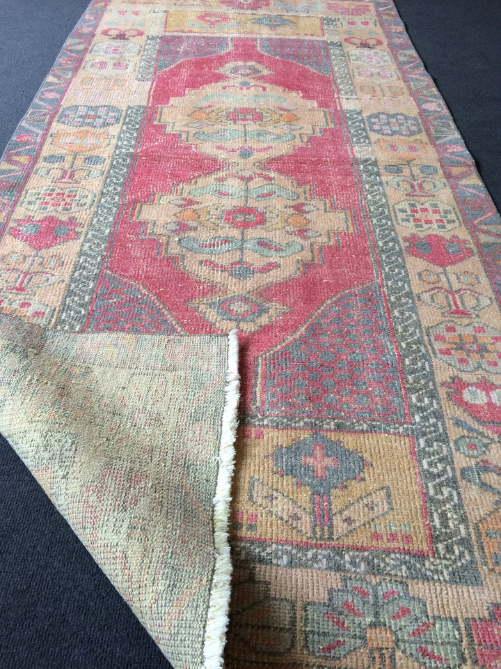 Rust Turkish Oushak Rug Hand-Knotted | No. WR45439