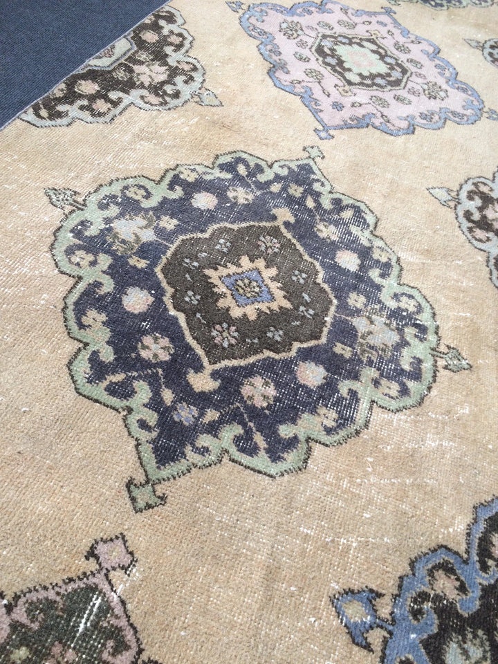Turkish Runner Rug 3' x 12' 2" Hand-Knotted | No. WR45578