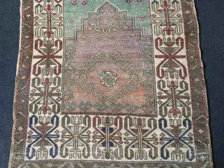 Turkish Runner Rug 3' 7" x 5' 5" Hand-Knotted | No. WR45580