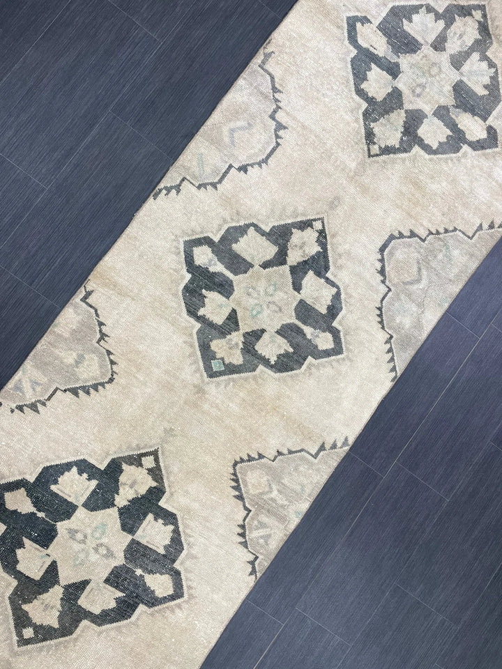 Turkish Runner Rug 2' 9" x 9' 6" Hand-Knotted | No. WR45691