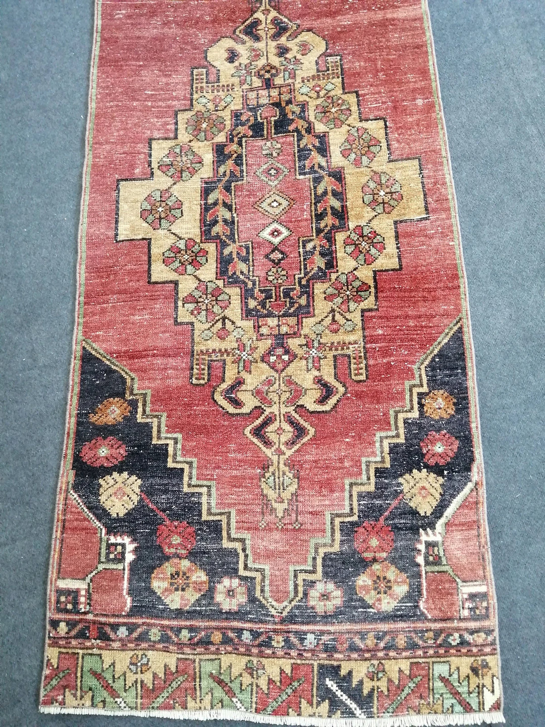 Turkish Runner Rug 2' 10" x 10' 1" Hand-Knotted | No. WR47400