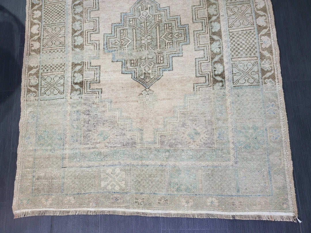 Rust Turkish Vintage Rug 3' 10" x 6' 4" Hand-Knotted | No. WR47890